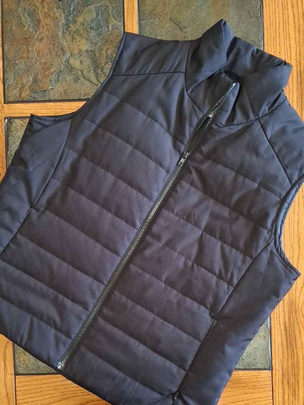 Women's Quilted Sleeveless BlackPuffer Vest